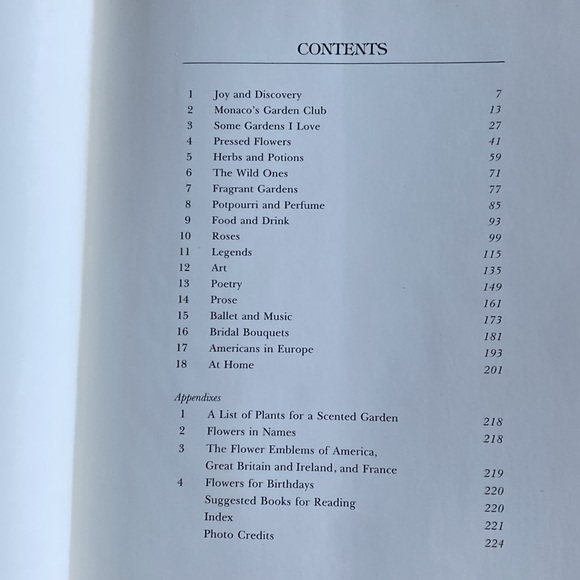 My Book of Flowers Princess Grace of Monaco by Gwen Robyns Hardcover Book - 1981 - Picture 6 of 15